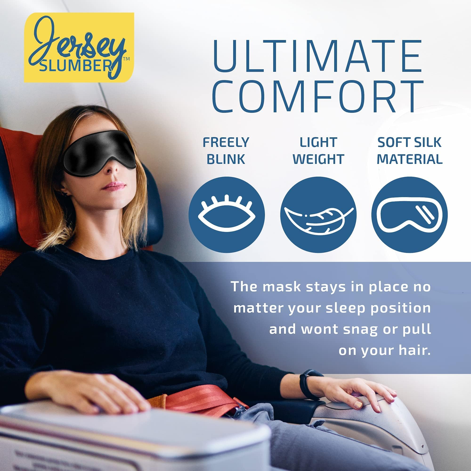 Jersey Slumber diseño ultraligero ofrece confort ligero para descanso en casa o viaje.