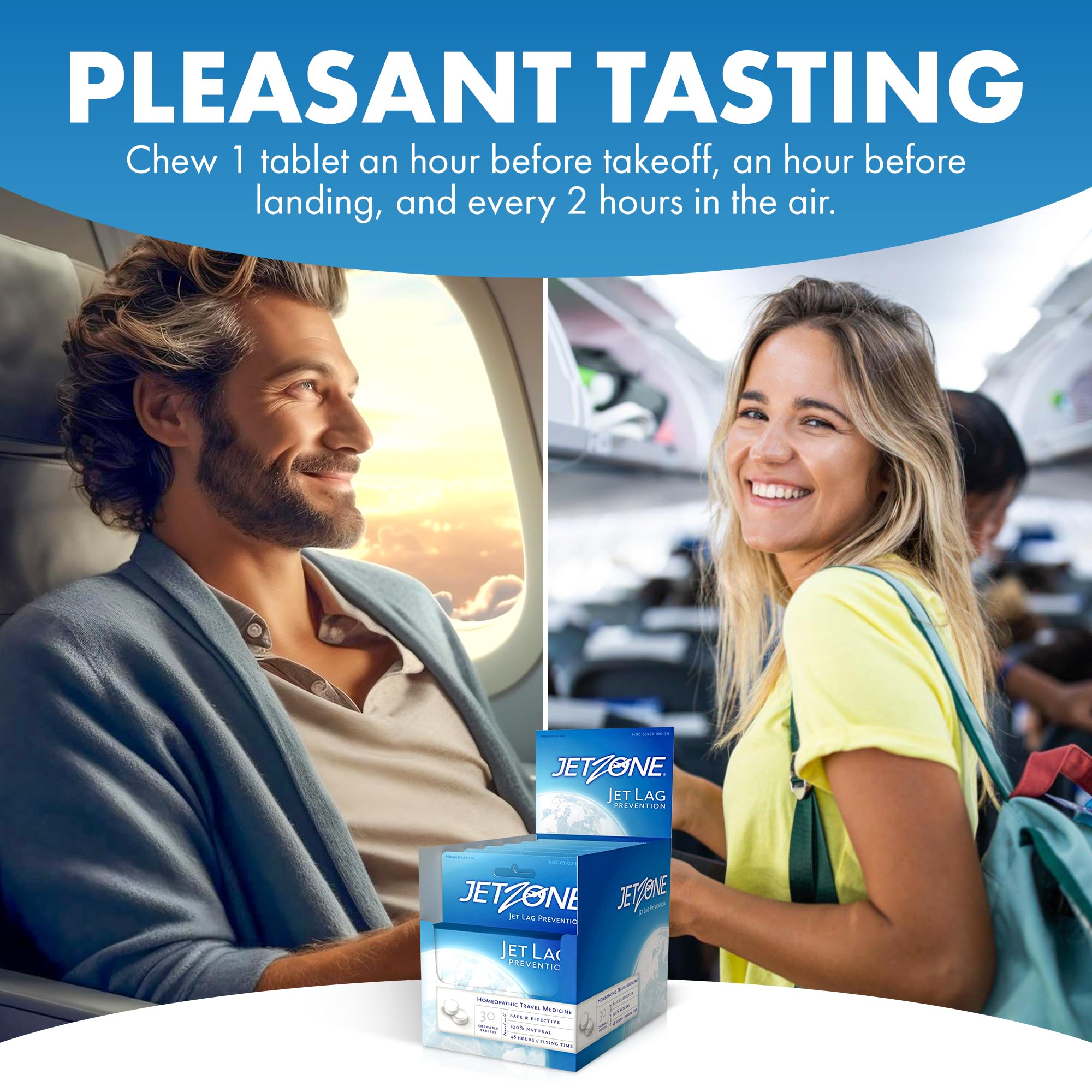 JetZone two-pack count icon emphasizes convenient pack of two.