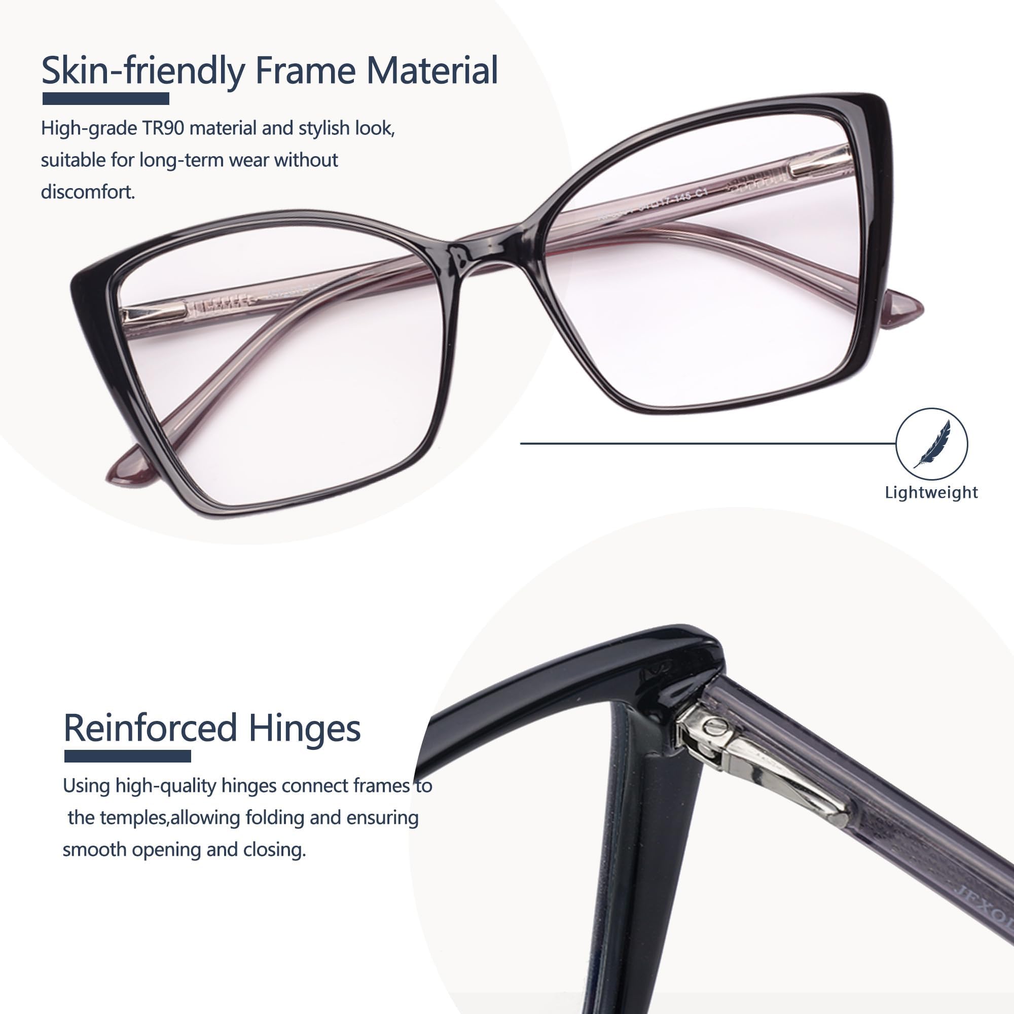 Gafas JFXQDR reducen fatiga visual durante horas frente a pantallas