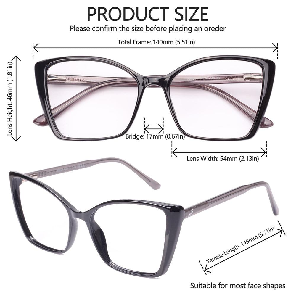 Gafas JFXQDR TR90 con resortes para ajuste cómodo diario