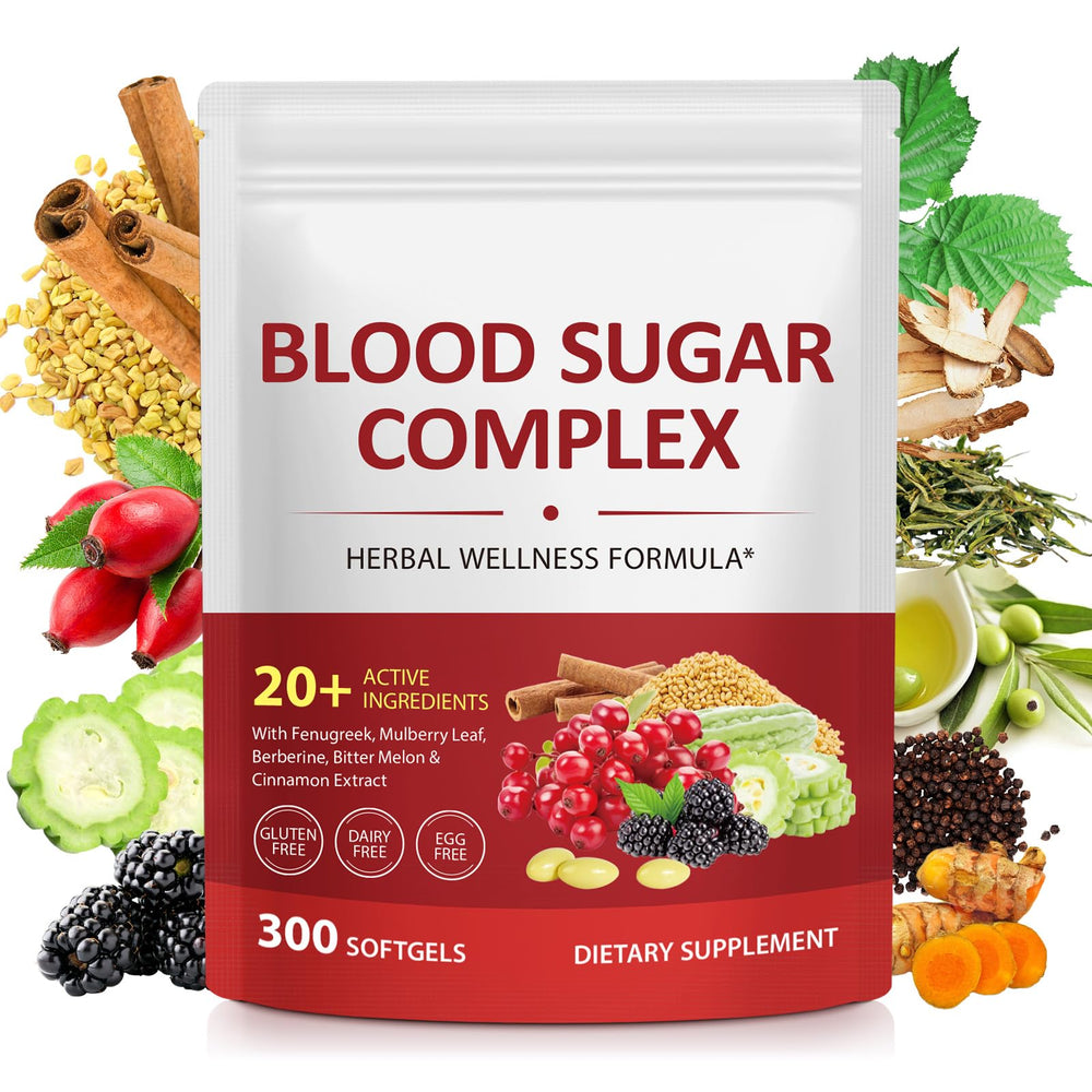J&H Jasmine&Hyacinth Blood Sugar Complex bottle front view supports daily wellness