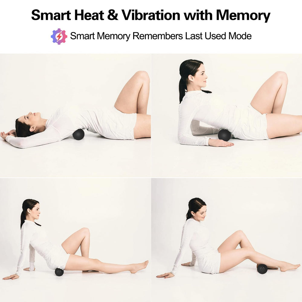 JIEJUNJIE seven-mode massage ball for customized deep tissue relief at home.