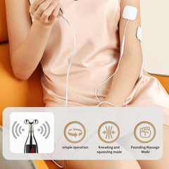 USB charging setup for the JIELUO Acupuncture Pen, ready for mobile use.