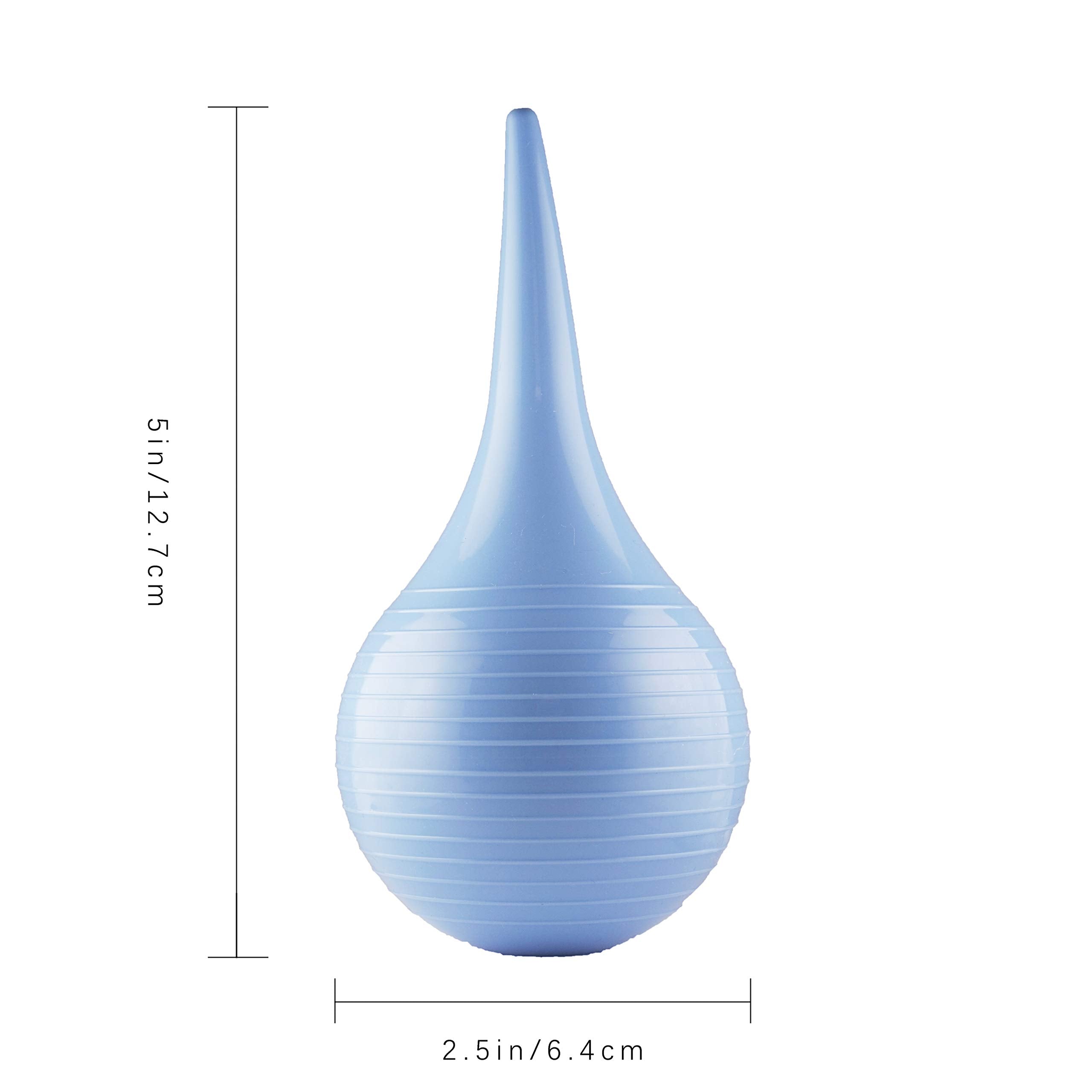 JIESI Rubber Suction Ear Syringe bulb close-up highlighting flexible rubber for precise suction.