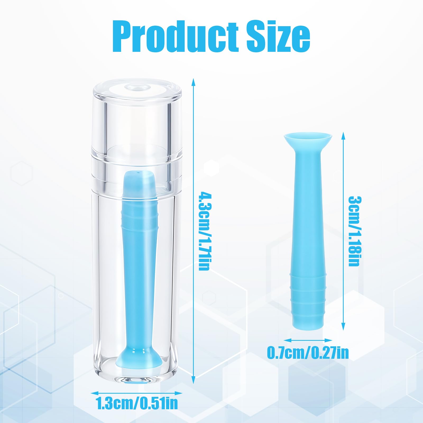 JIEYAO silicone-material lens remover highlights non-toxic, easy-to-clean design