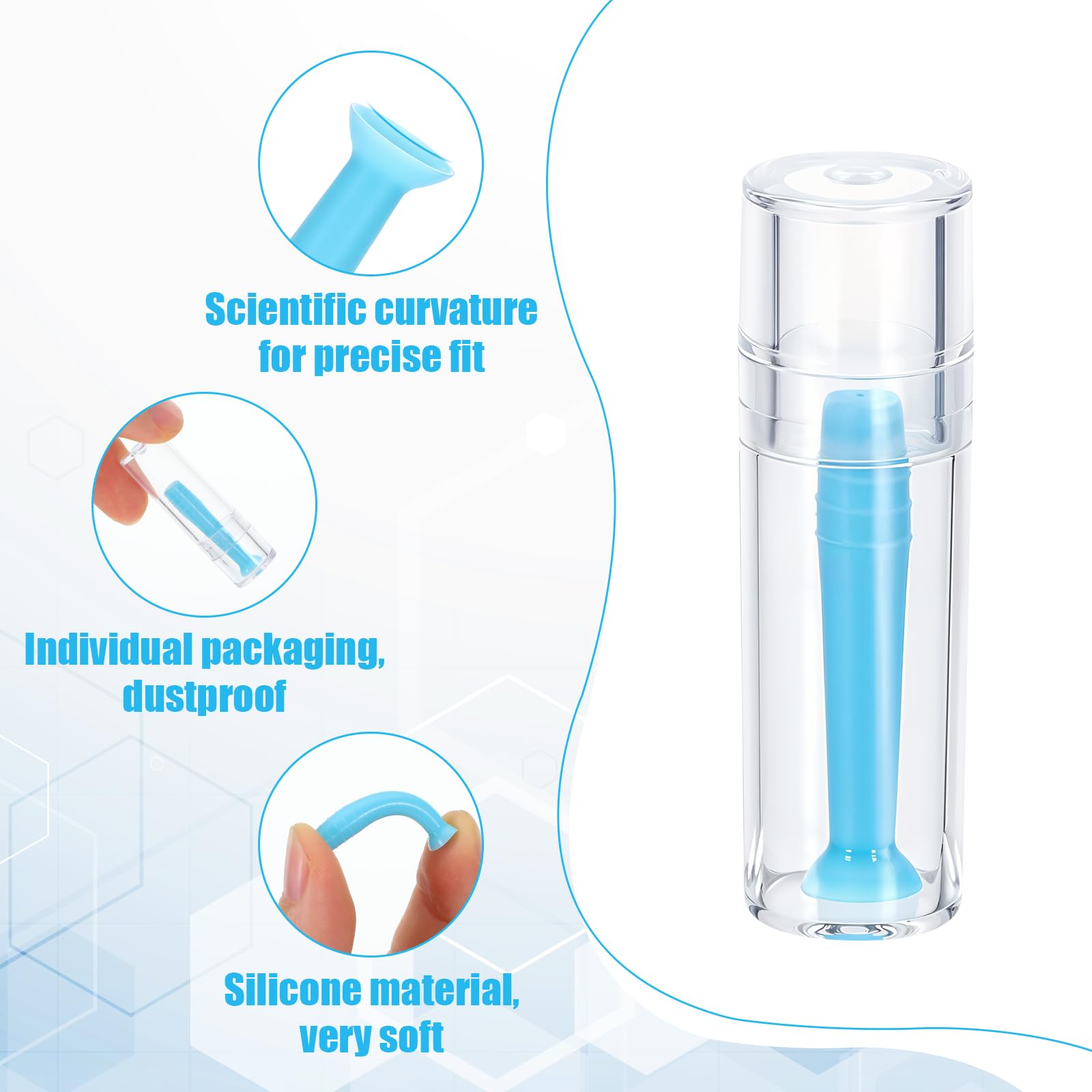 JIEYAO storage bottle keeps the remover portable and neatly stored