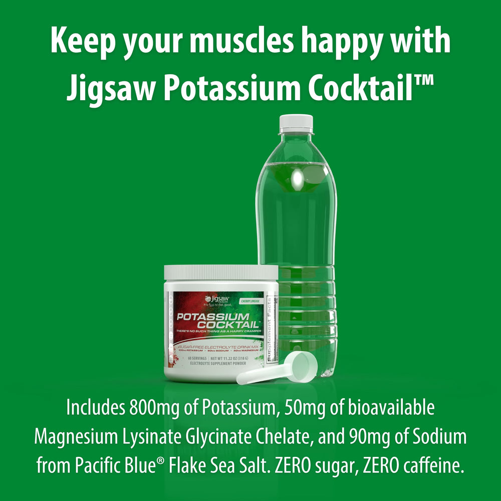 Jar displays 60 servings, a convenient daily hydration option from Jigsaw Health.