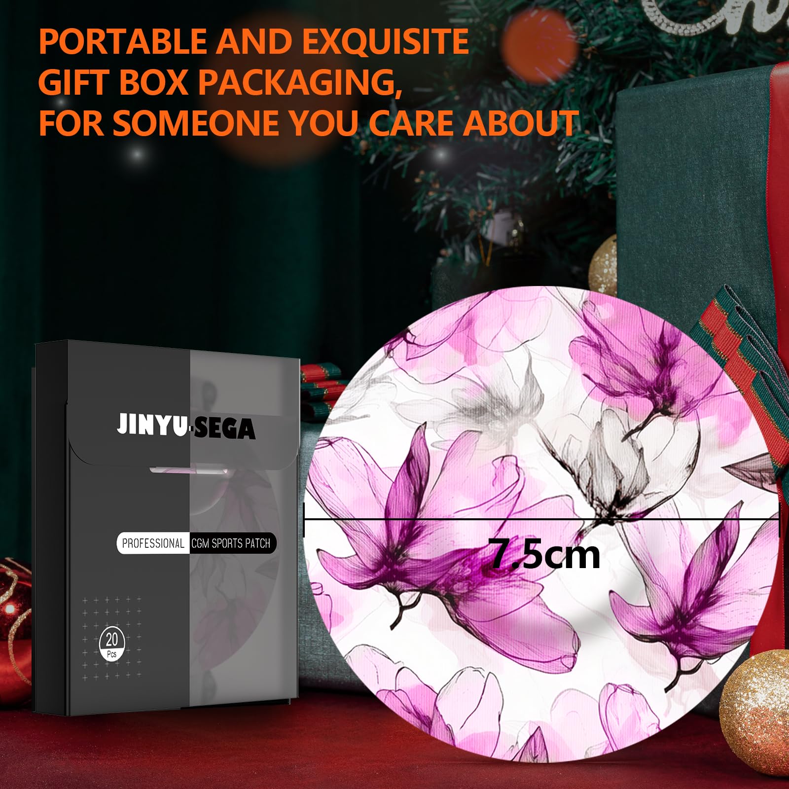 Jinyu-Sega 20-patch box offers 14-day wear for ongoing CGM protection