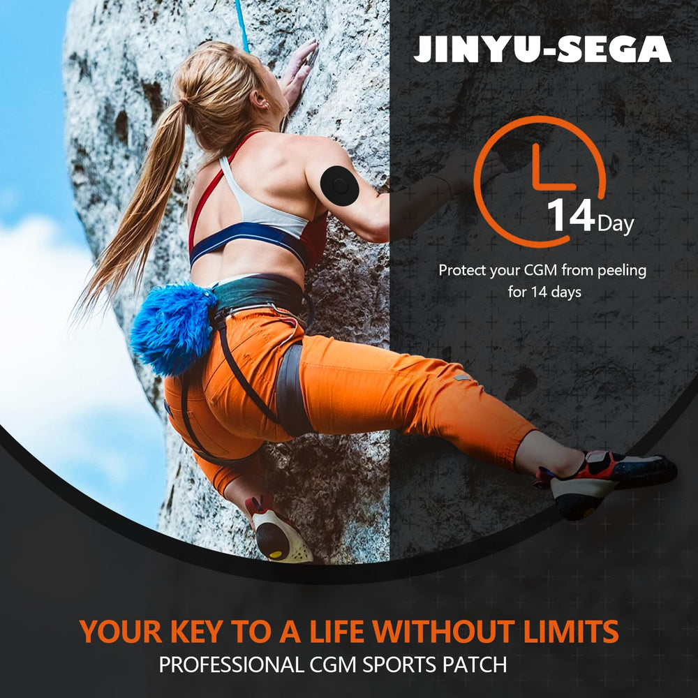Jinyu-Sega Dexcom G7 overpatch sweatproof stays in place through intense training.