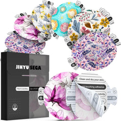 Jinyu-Sega Dexcom G7 patch close-up for secure, long-lasting CGM wear