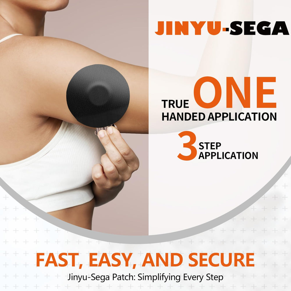 Easy-peel backing enables quick, clean patch application for Libre 3.
