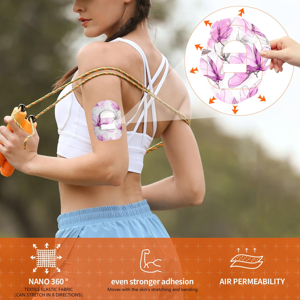 Jinyu-Sega Omnipod 5 nano 360° elastic fabric provides flexible comfort