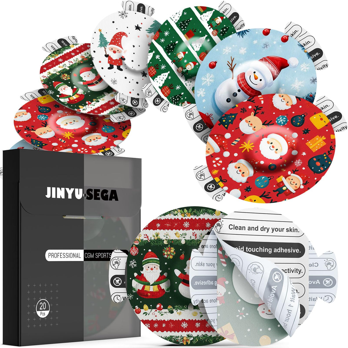 Jinyu-Sega Libre 3 waterproof sensor cover offers secure wear for up to 14 days