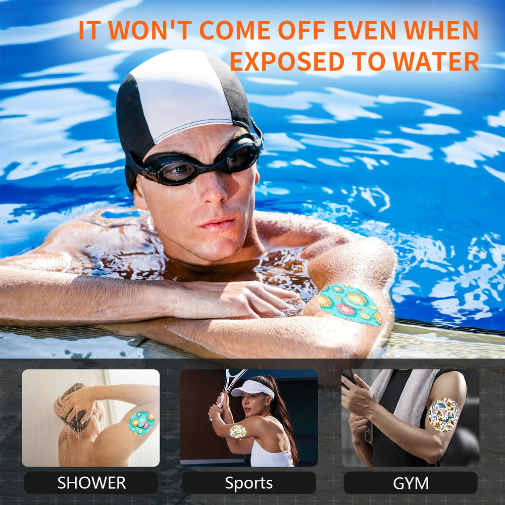 Jinyu-Sega waterproof CGM patch endures swimming and sweat for 14 days