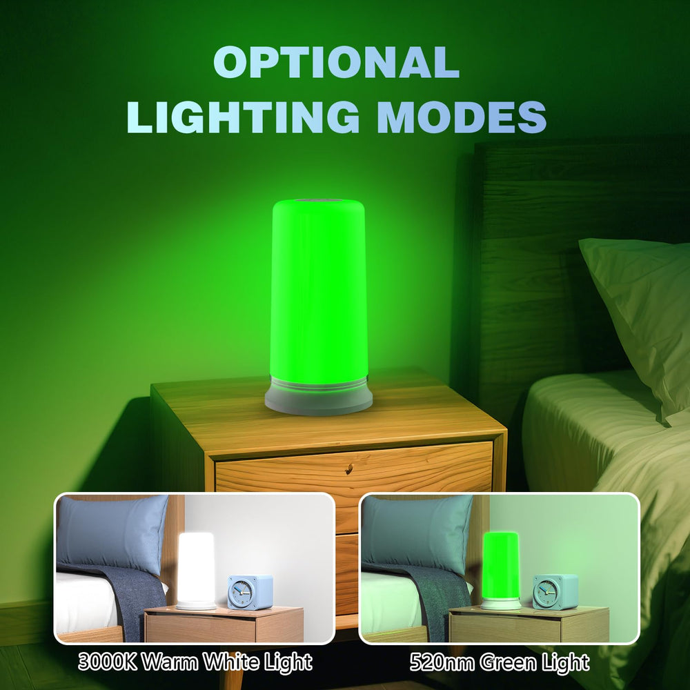 Jitesy lamp shifts to green mood mode for daytime focus.