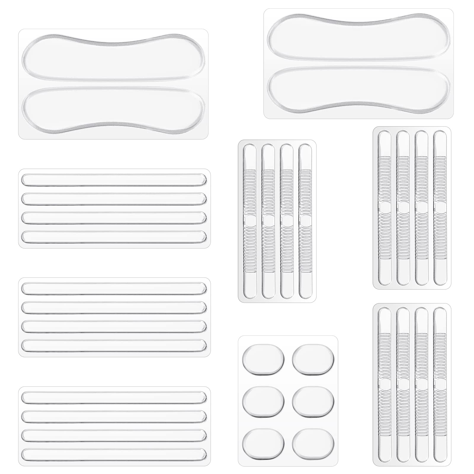 Jiuguva silicone heel liners provide invisible comfort for high heels