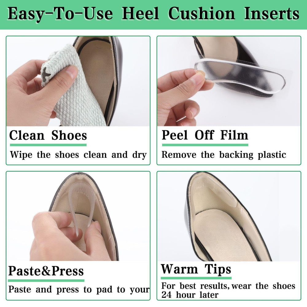 Jiuguva shoe inserts stickers offer quick, removable support