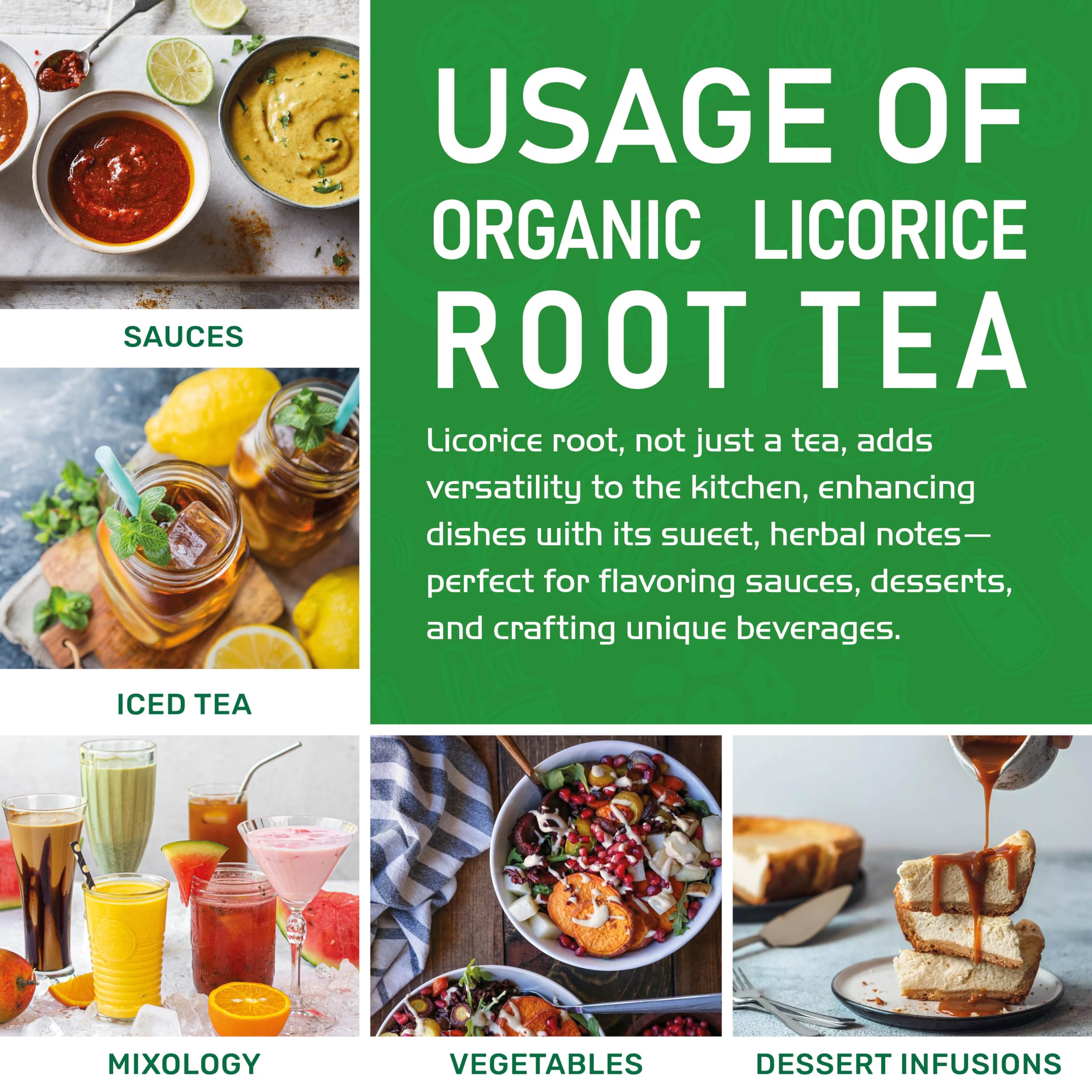 Jiva Organics Licorice Root Tea aromatic steam rising from cup.