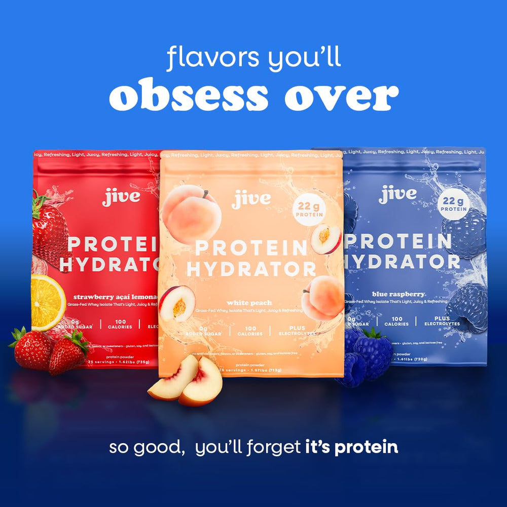 Jive Clear Protein packaging closeup highlights minimalist, clean label.