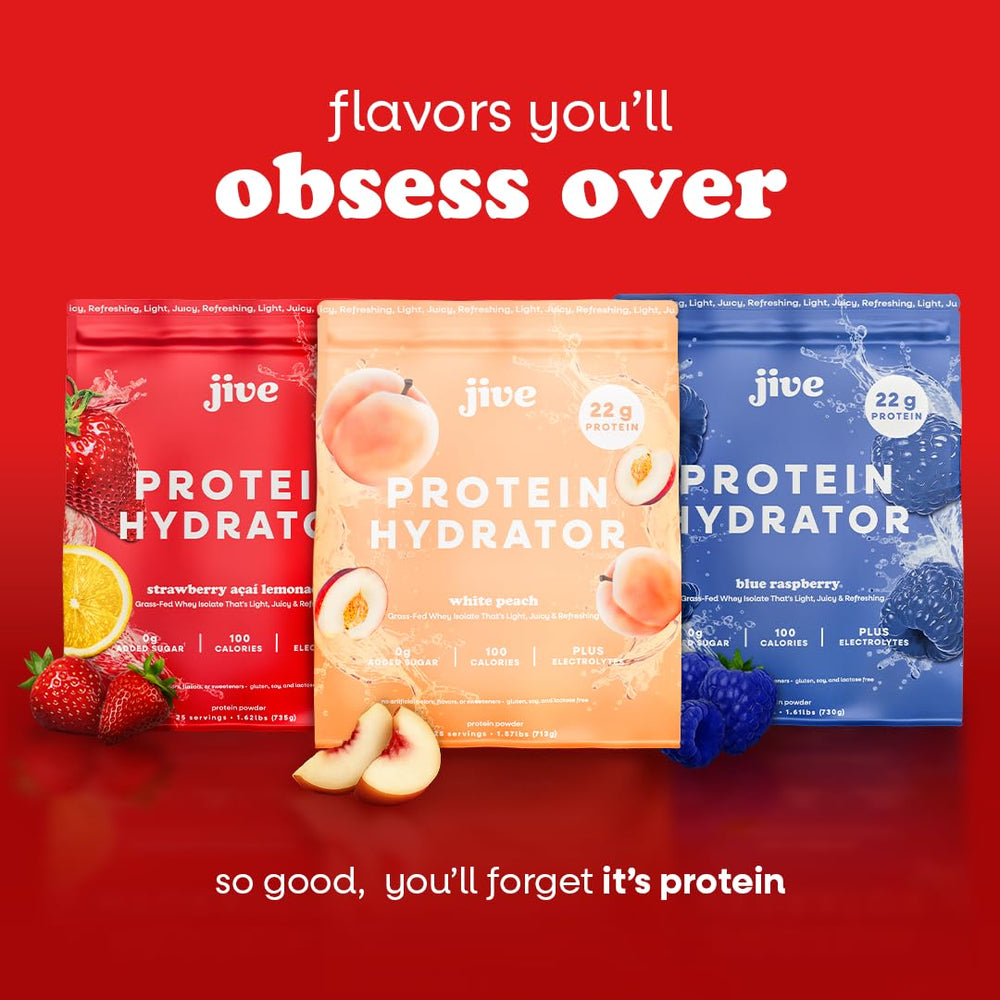 Jive Clear Protein ready-to-make on-the-go option in a travel bottle