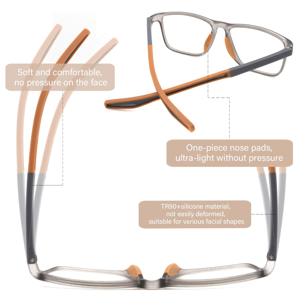 JixGien one-piece nose pads provide comfortable fit during extended use