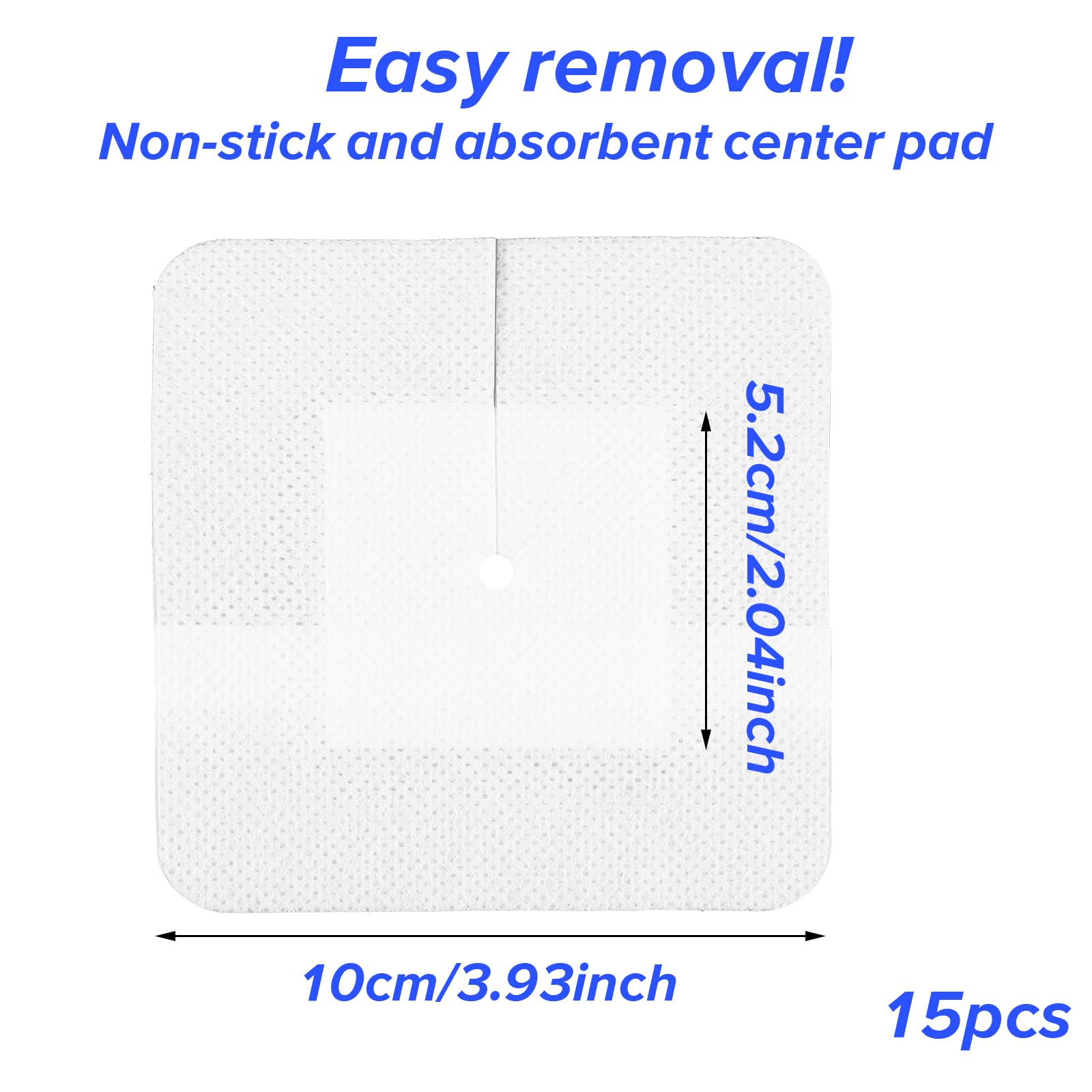 JIYIN G-tube stabilization pad close-up showing absorbent center for moisture control.