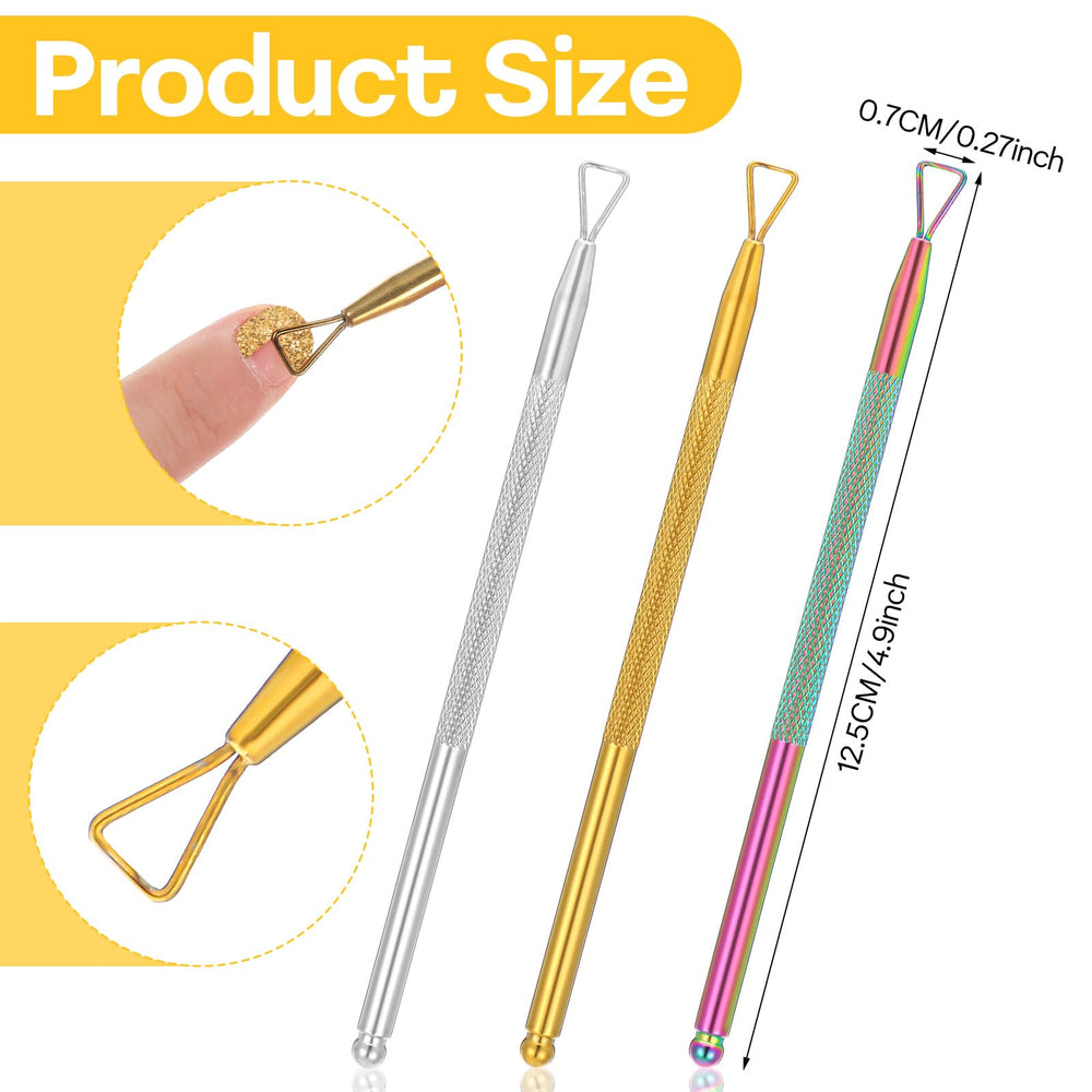 JIYIN colored titanium scratch-off tool with ergonomic grip for easy scratching.