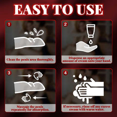 JJLBRO Noble Man usage steps illustrating simple application.