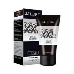JJLBRO ProStim cream bottle pour showing smooth, quick absorption.