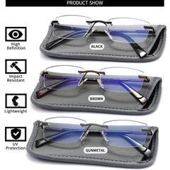 JJWELL 3-pack reading glasses for convenient daily use