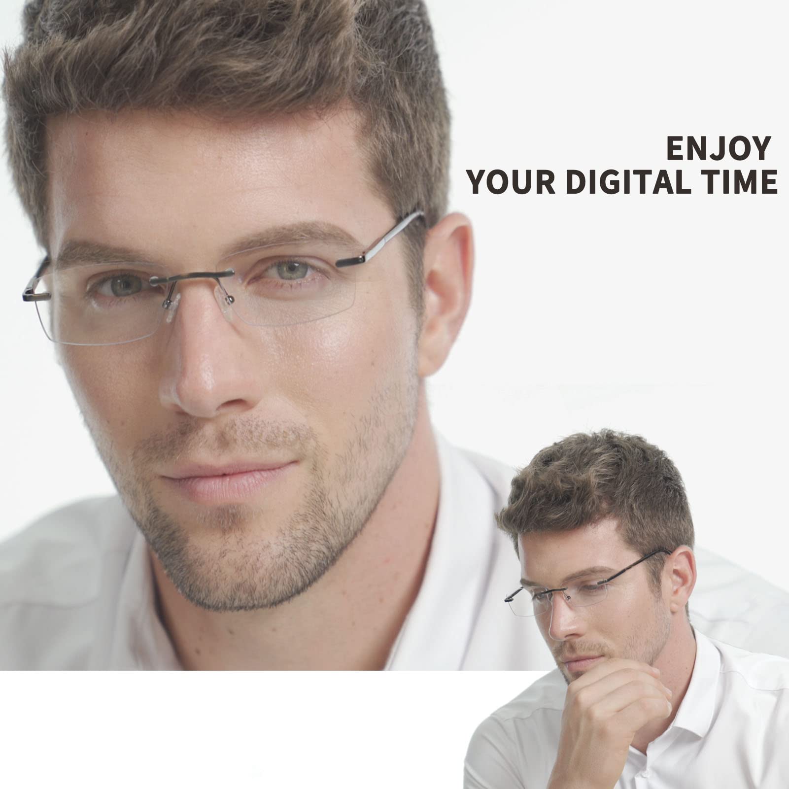 JJWELL silicone nose pads provide comfortable long wear fit