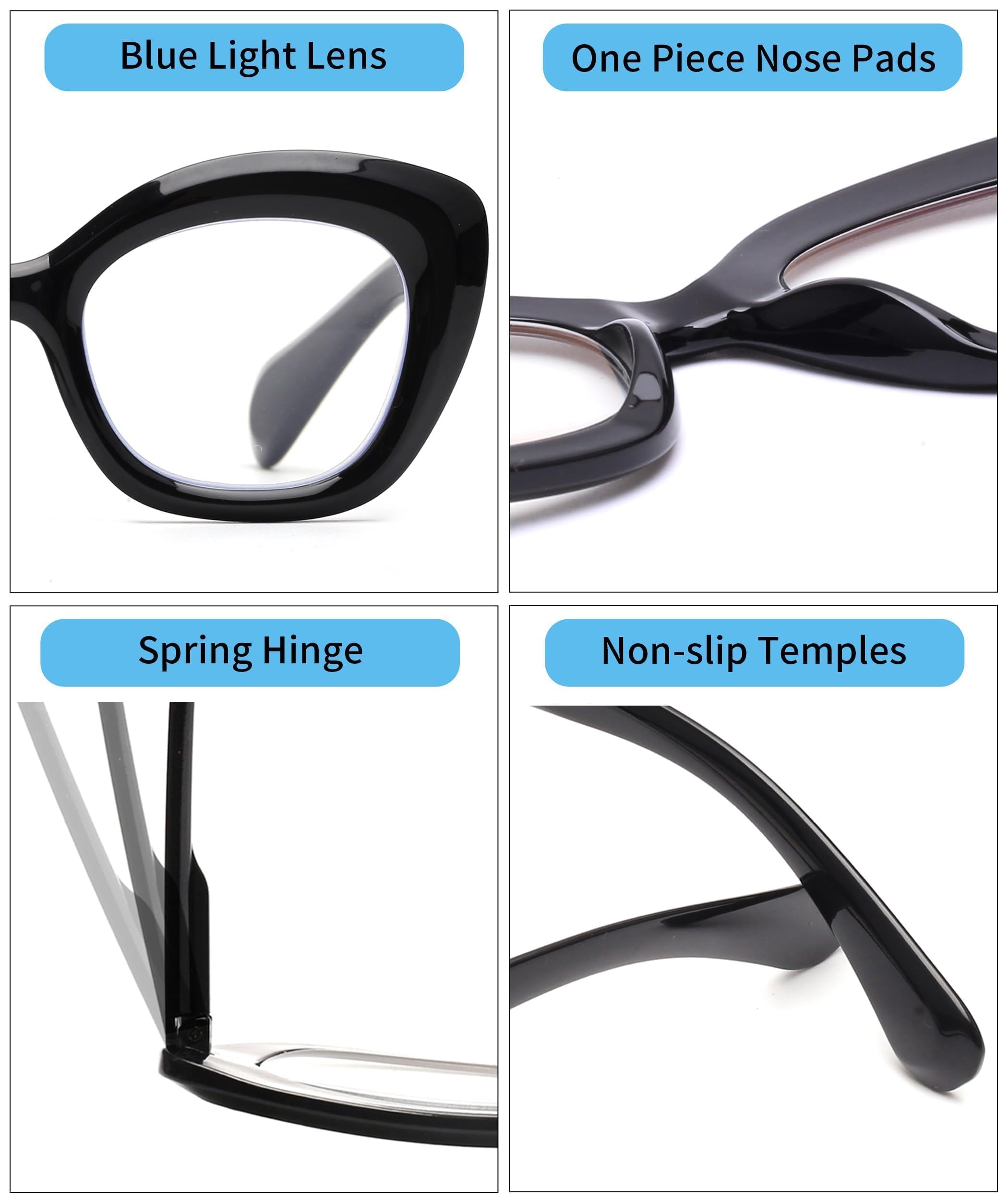 JM reading glasses bundle suitable for home desk or bag.