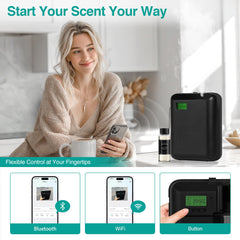 JM-X2 Pro waterless diffusion keeps aroma without heat or water