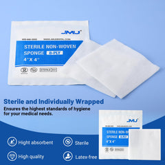 JMU 8-ply non-woven gauze promotes controlled fluid absorption