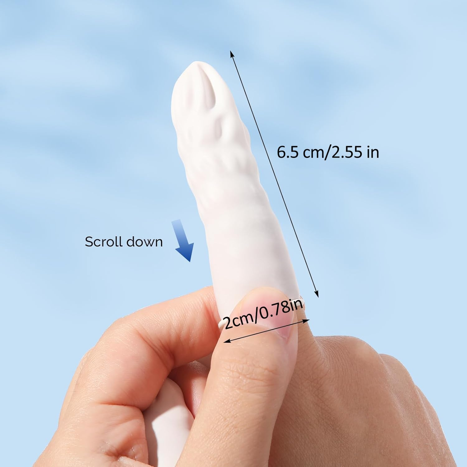 JMU finger cots anti-slip design supports precise work.