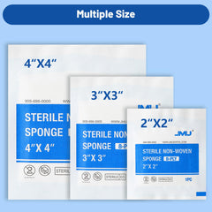 JMU soft, lint-free fabric gentle on sensitive skin.