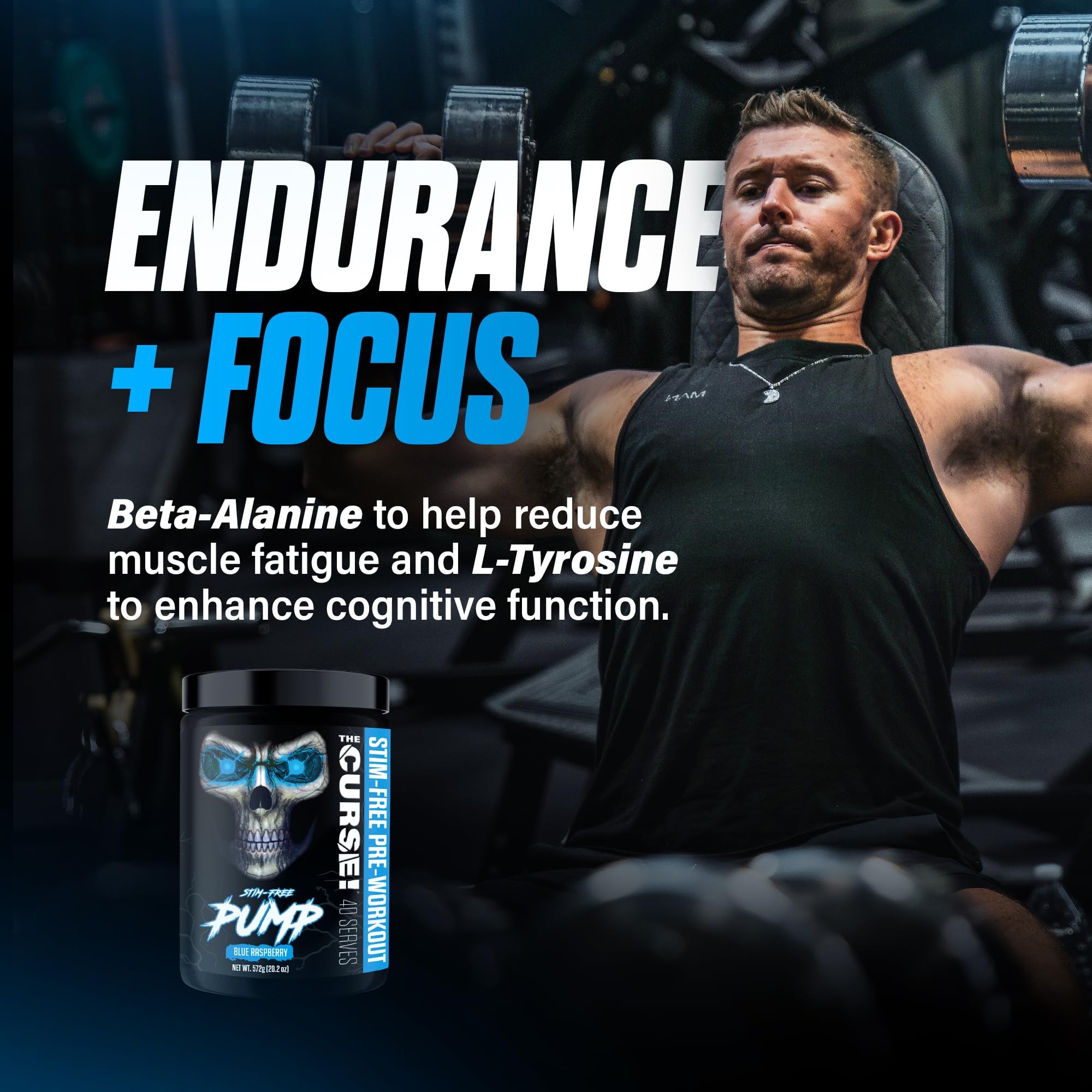 JNX Sports The Curse! Pump Himalayan salt detail implies hydration support.