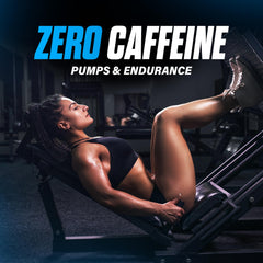JNX Sports The Curse! Pump label closeup highlights the stimulant-free formula.