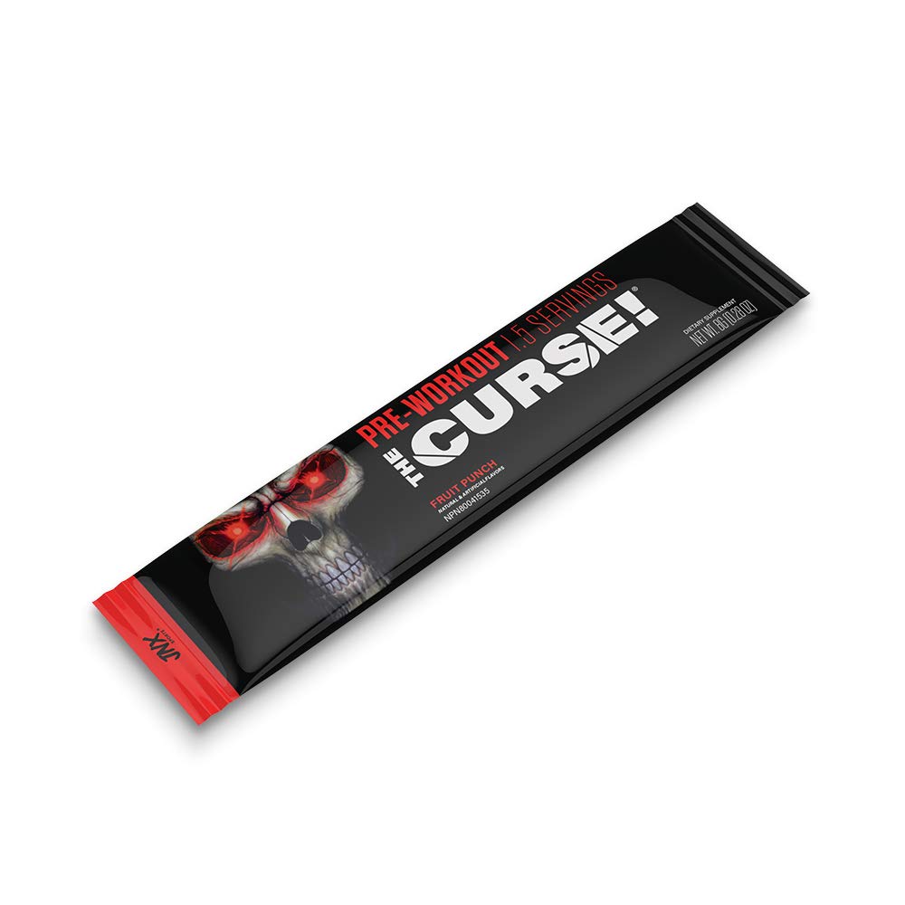 The Curse focus and clarity image emphasizes sharper concentration during workouts.