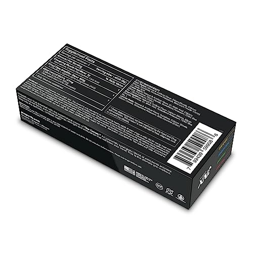 Close-up of The Curse ingredients label for transparency.
