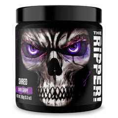 JNX SPORTS The Ripper bottle front in Dark Grape flavor for a bold pre-workout start
