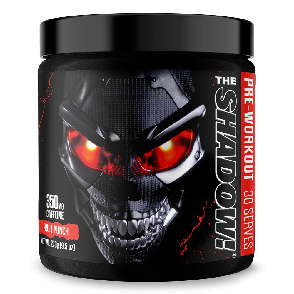 JNX Sports The Shadow! front tub showing high-stim energy during workouts.