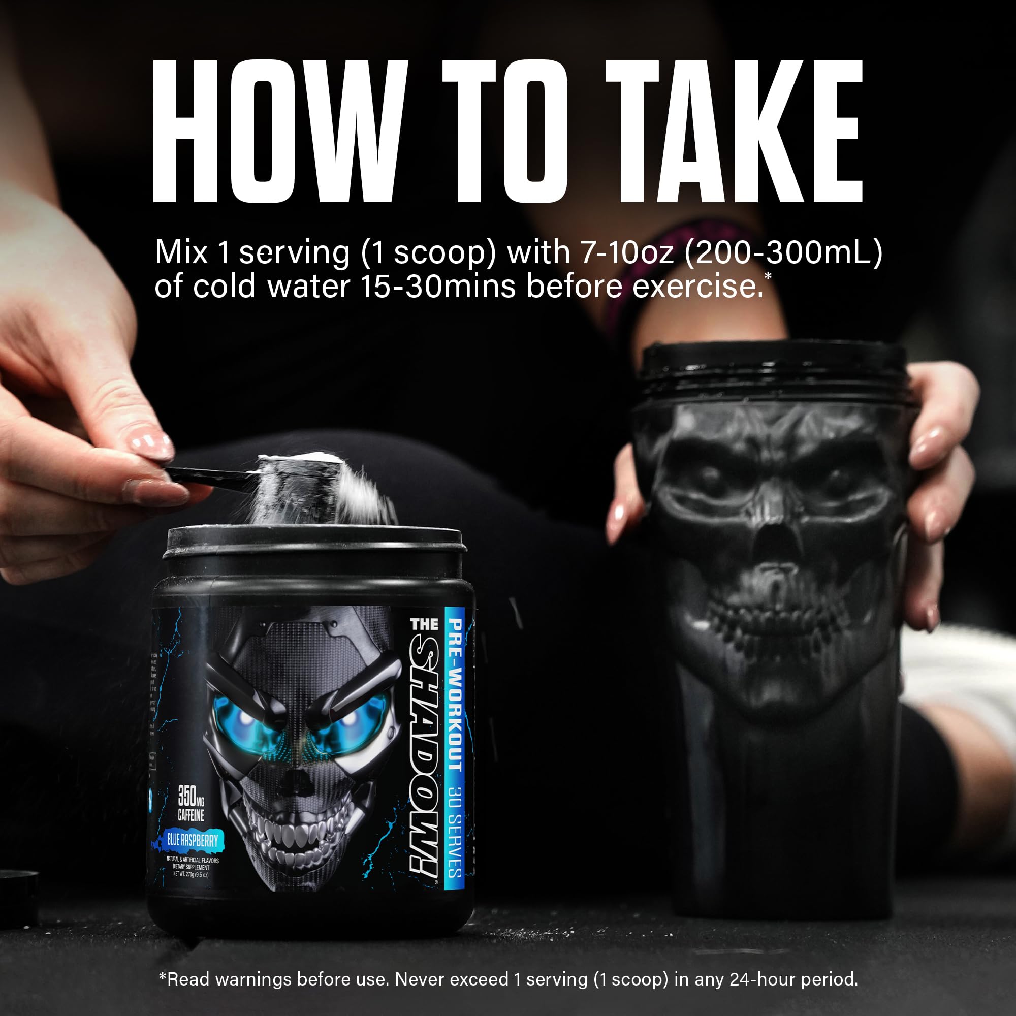 JNX Sports The Shadow! premium-designed packaging for performance potential.