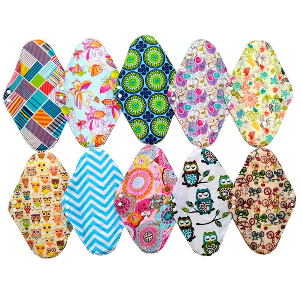 JOBEBE pad with wings and snaps close-up for secure fit during wear.