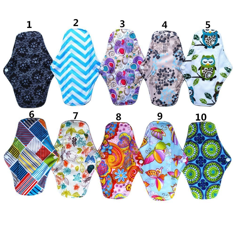 JOBEBE pad with wings and snaps for secure undergarment fit.