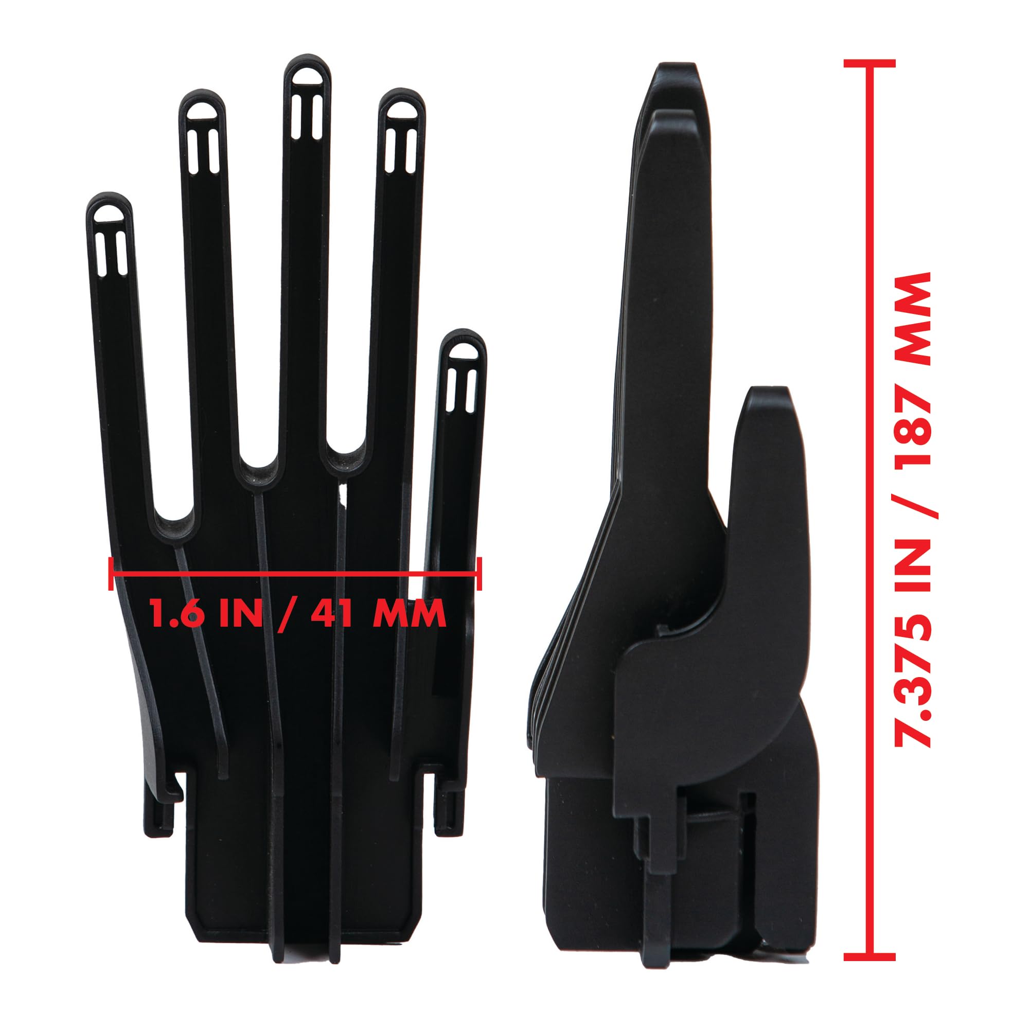 JobSite glove dryer attachment connected to boot dryer demonstrates seamless integration for faster drying.
