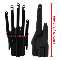 JobSite glove dryer attachment connected to boot dryer demonstrates seamless integration for faster drying.