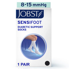 JOBST SensiFoot seamless toe close-up showing irritation-free design