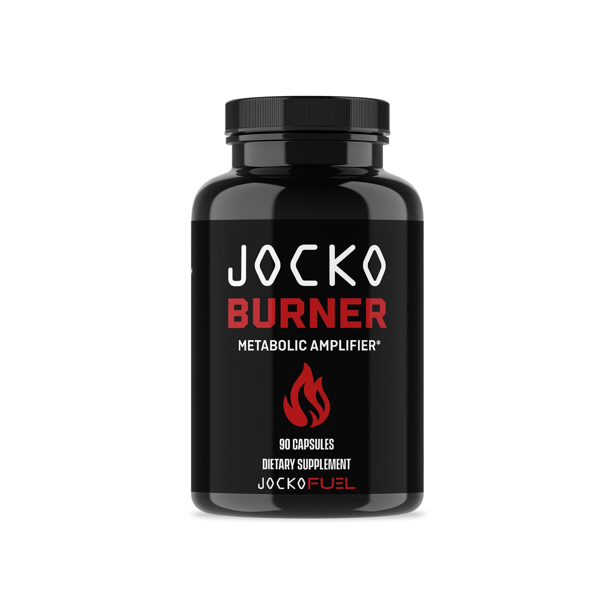 Jocko Fuel Burner front label showing healthy weight support formula for daily routine