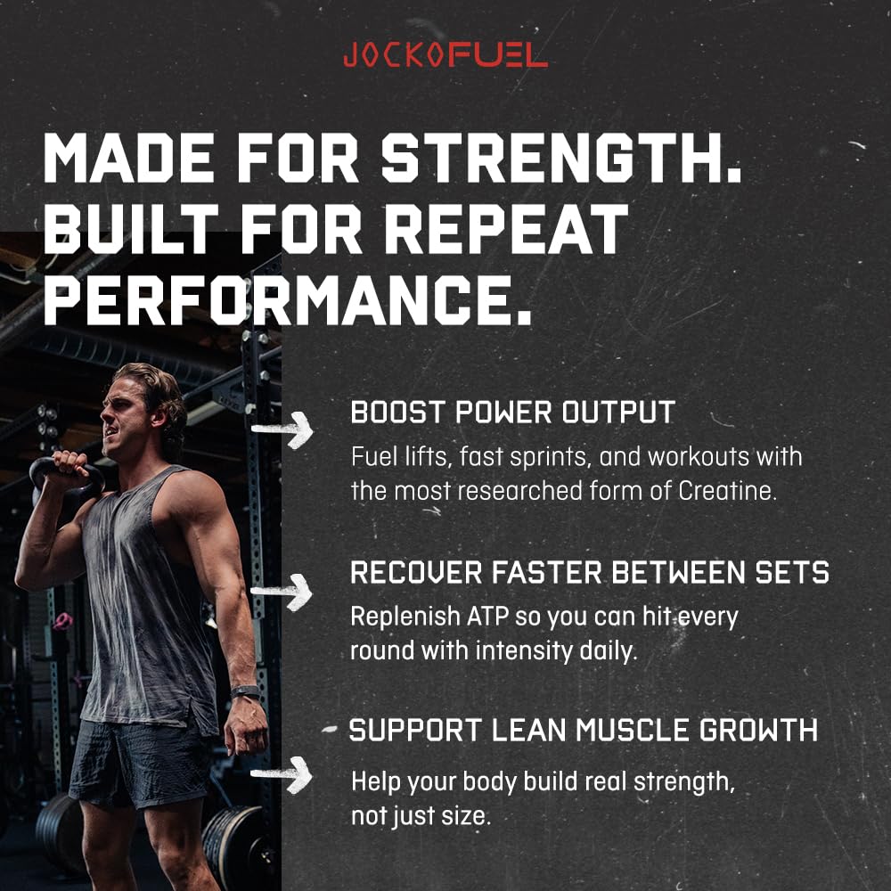 Jocko Fuel Creatine Stick Pack travel-size packets for on-the-go training.